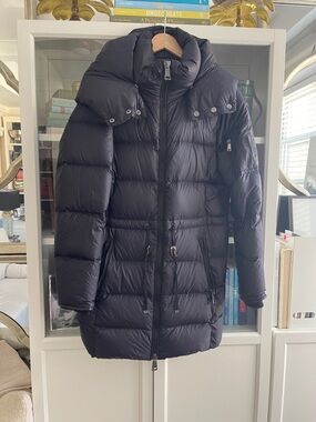 Ralph Lauren navyQuilted Puffer Coat with Hood